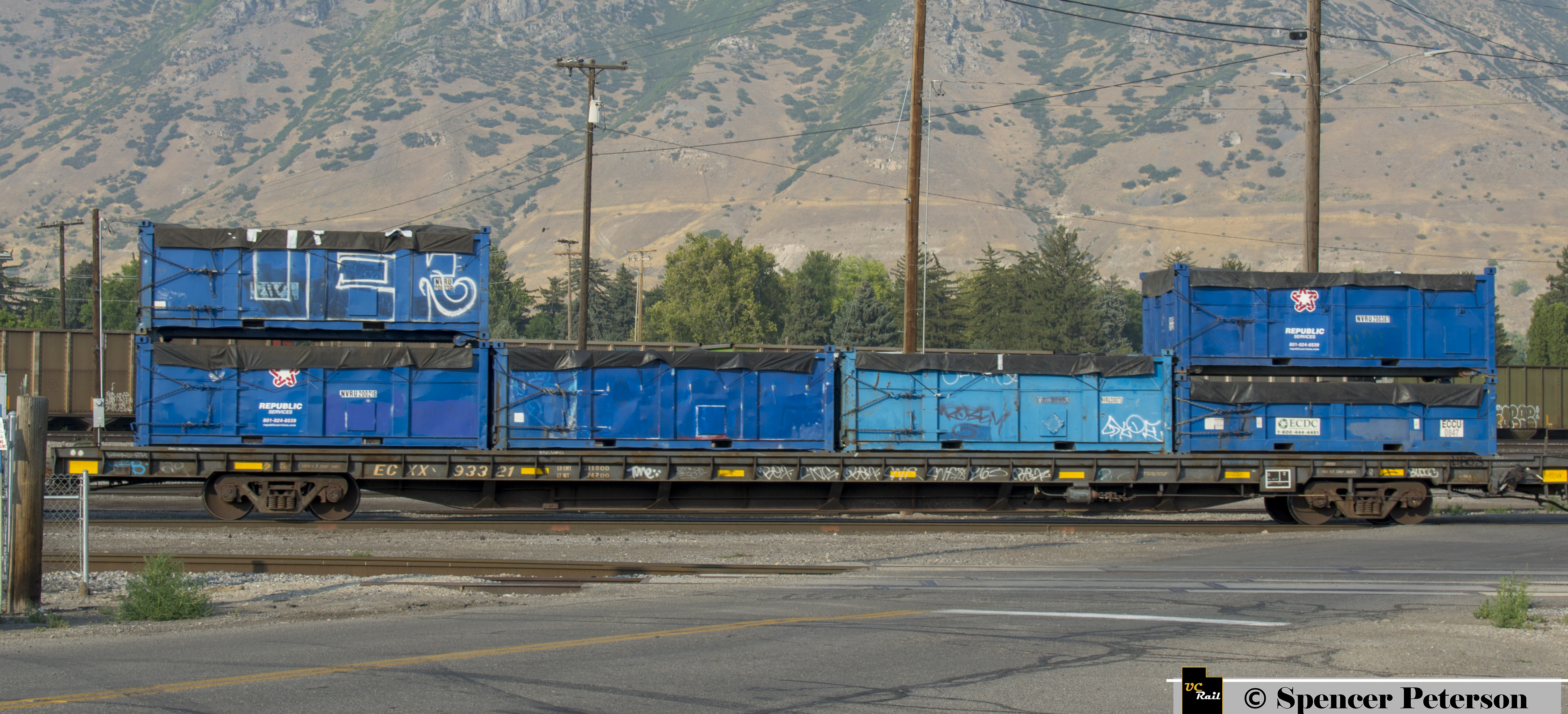 ECXX 89' Intermodal Flat Car